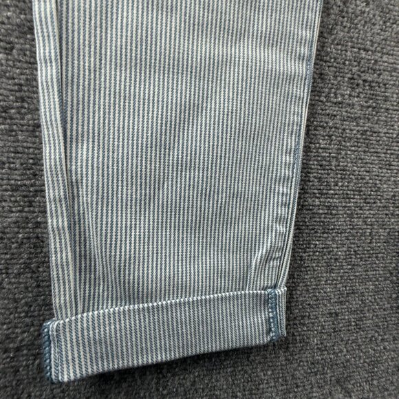 Carve Designs Jeans Women Size 6 Striped Blue White Stretch Adult ACTL 28 - Picture 8 of 16